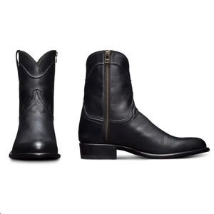 Tecovas Leather Boots The Dean in Midnight Calf / Mens Cowboy 8.5
